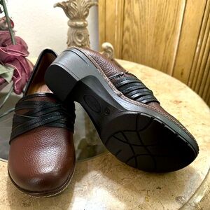 Women’s Tom McCann Leather Loafers Slip-Ons